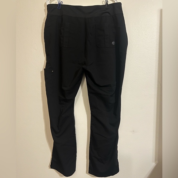 Purple Label Yoga By Healing Hands Women’s Black Scrub Pant Size XL - Picture 5 of 8